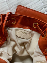 Vintage 1990s Chanel Vintage Timeless CC Lambskin Bucket Bag